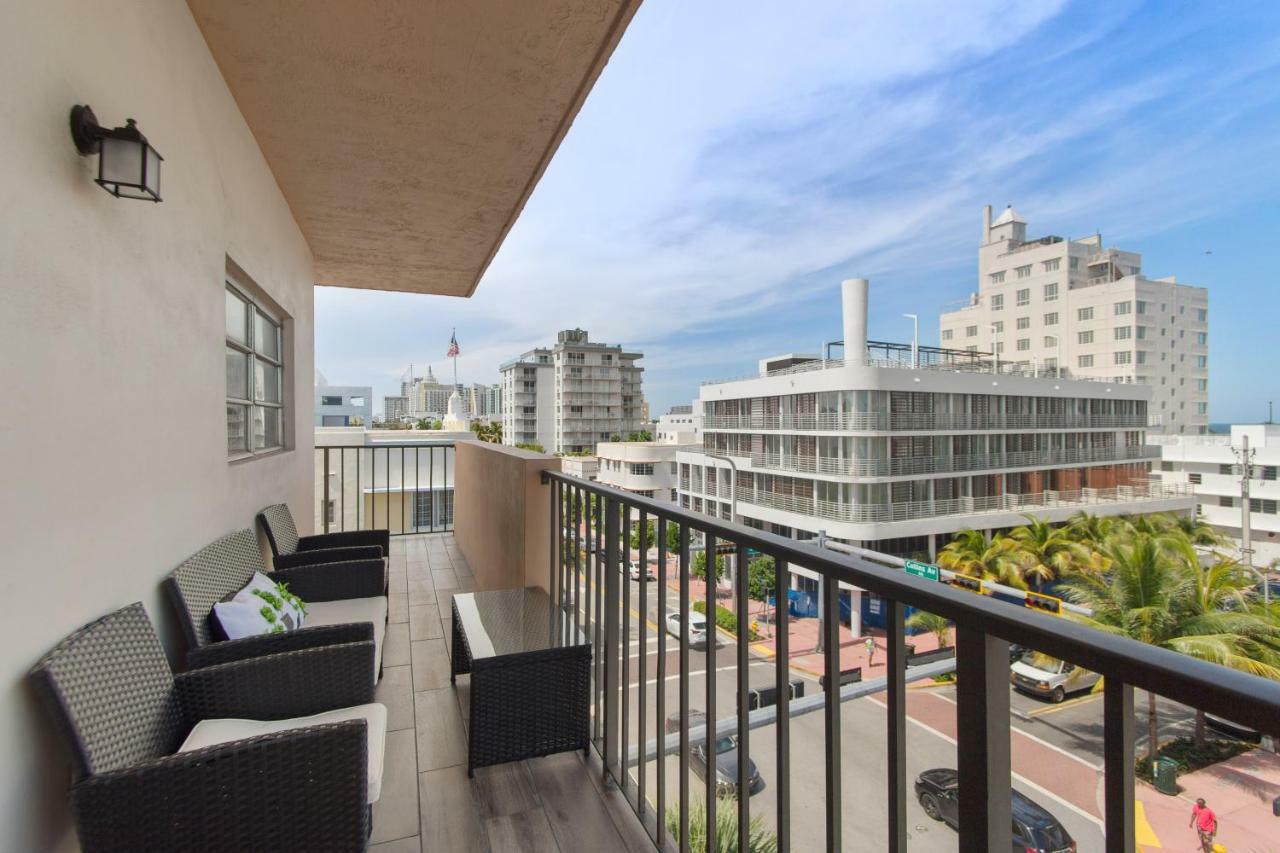 2 Bedroom 2 Bath With Patio On 11Th Collins Ave Miami Beach Kültér fotó